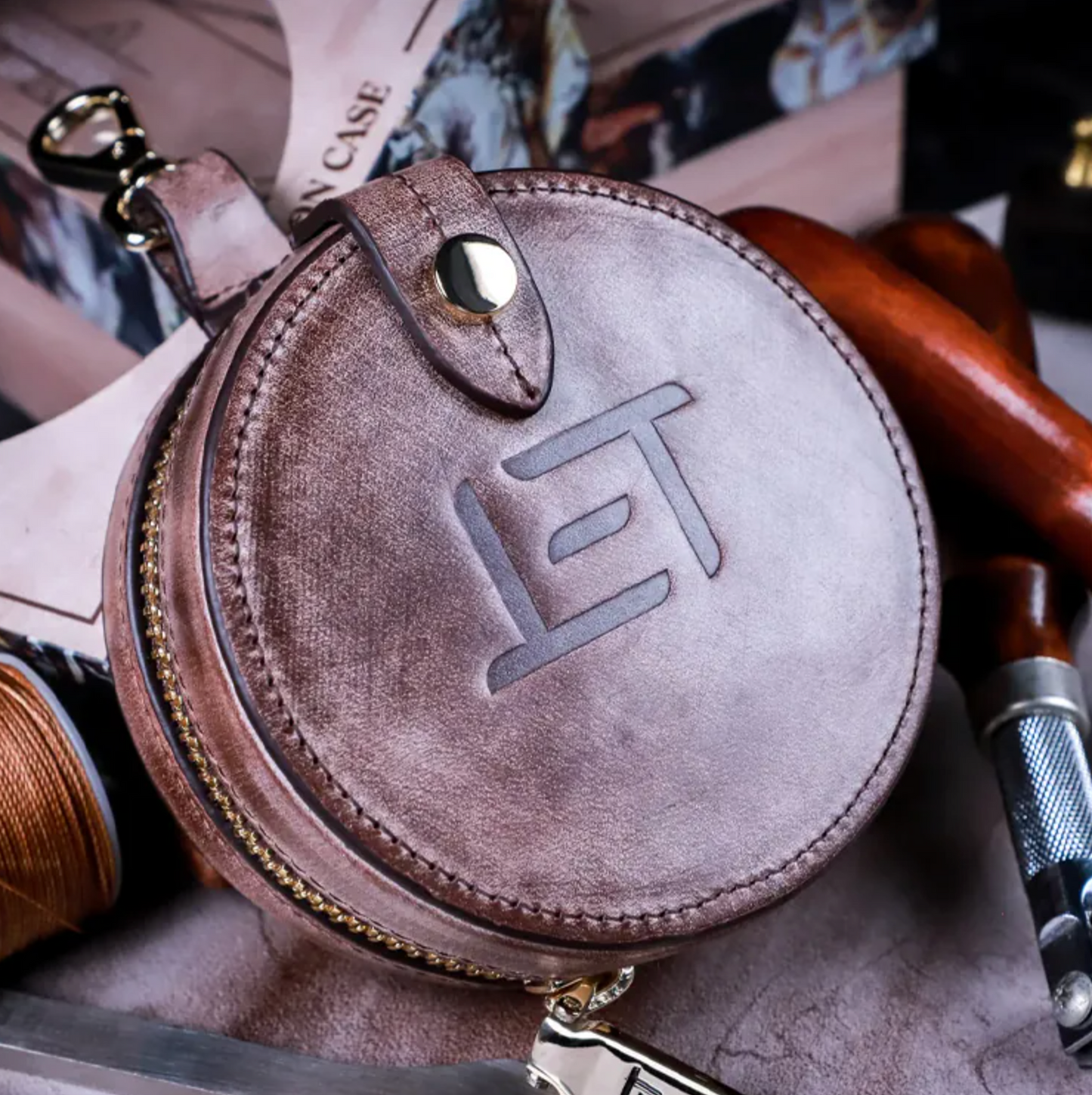 Eletech Cavalry limited edition antelope leather storage box