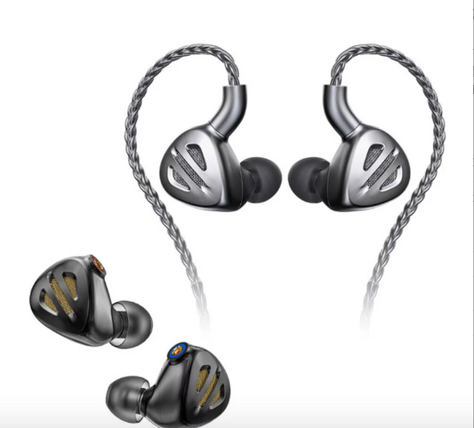 FiiO FH9 One Ring Six Iron Seven Unit"Pure Titanium Alloy"In-Ear Headphones