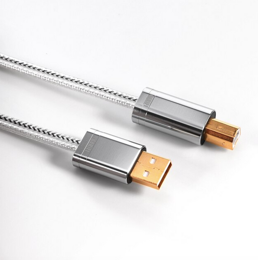 DDHIFI TC09BA (USB-A to USB-B)/TC09BC (USB-C to USB-B) HiFi Audiophile USB ケーブル