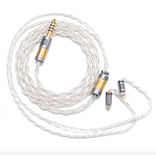 Satin Audio Athena 4x/6x/8x Gold Silver Alloy Palladium Plated Headphone Upgrade Cable