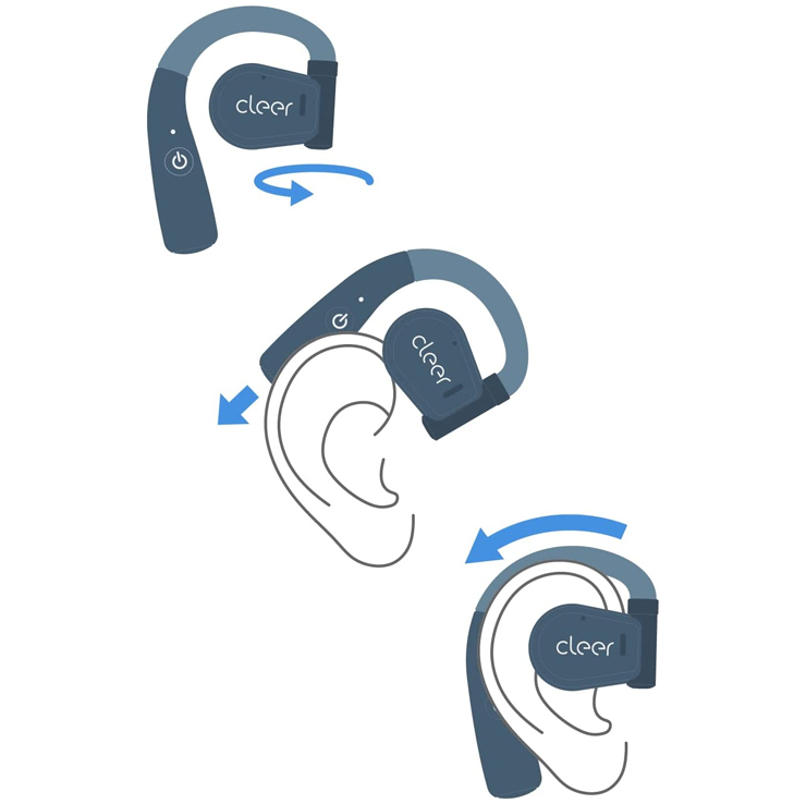 Cleer ARC Open Frame True Wireless Bluetooth Headphones
