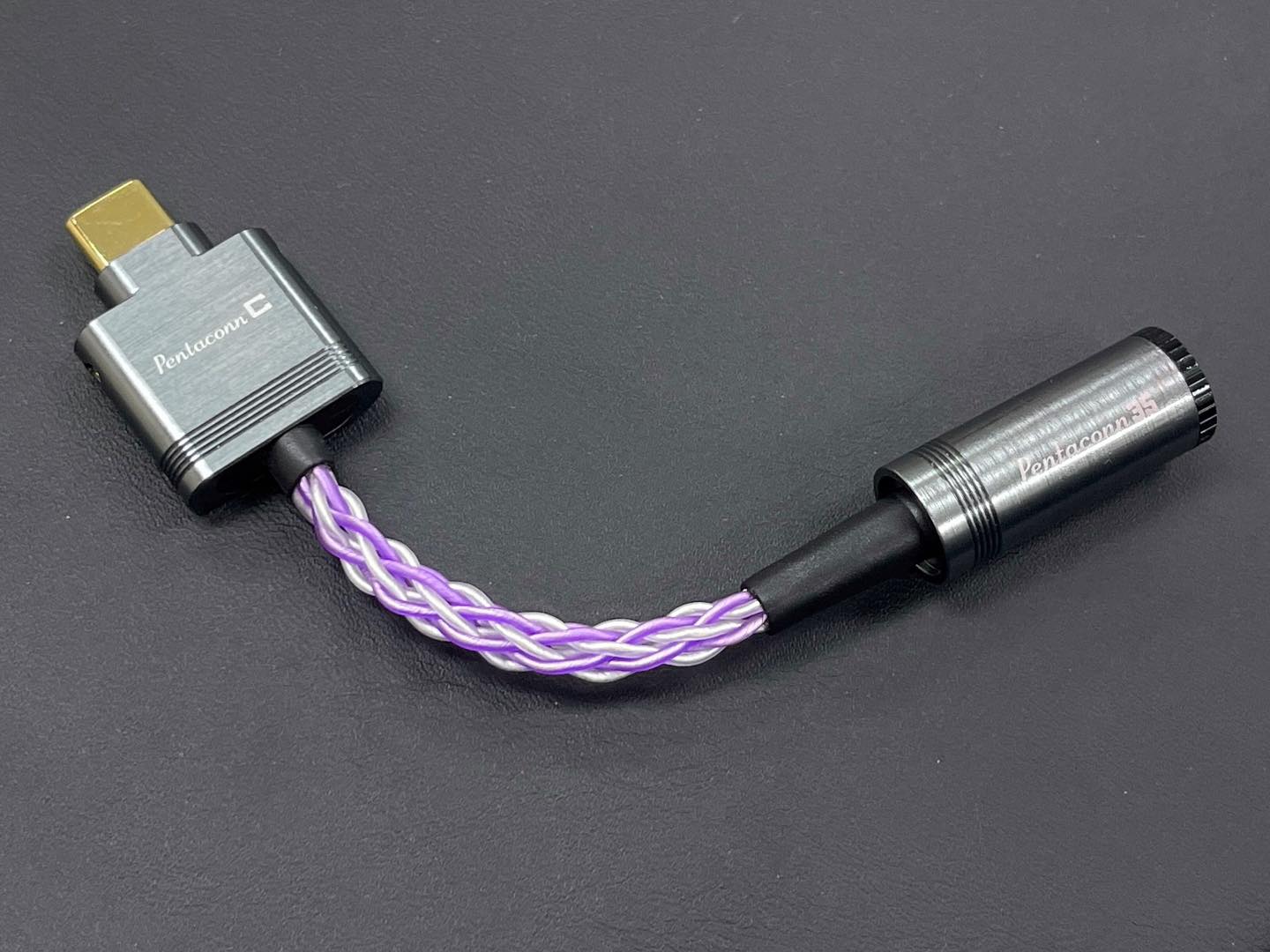Pentaconn Wistaria｜紫藤『Pentaconn C』USB Type-C 轉接線
