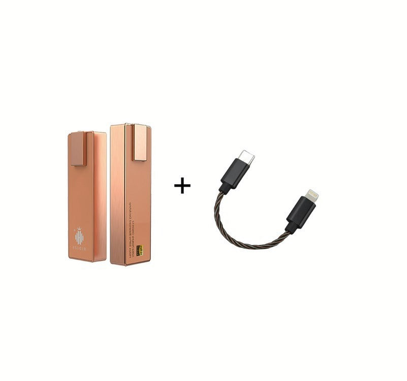 Hidizs S9pro Copper Alloy + LT02 USB-C to iOS Cable