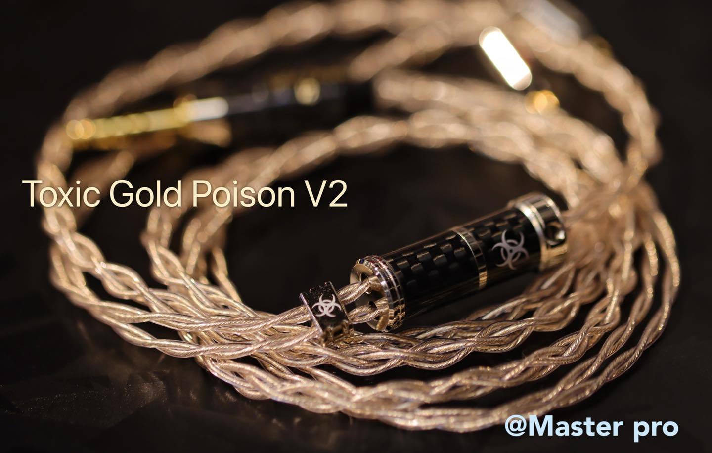 Toxic cables Gold Silver Poison V2(GSP)